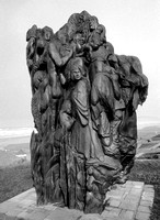 Sculpture by Juergen Eckstein, Nye Beach, Newport, Oregon